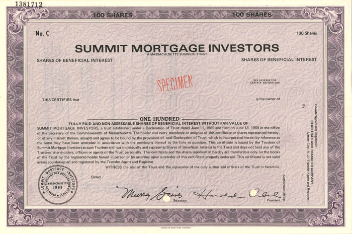 Summit Mortgage Investors
